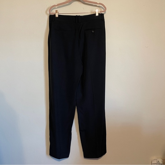 🔥 J. Crew | Black Tapered Essential Pants/Trousers in Drapey Viscose 12 NWT - Picture 5 of 5